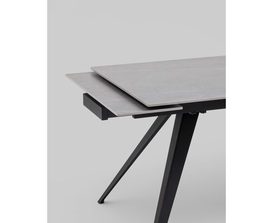 Стол раздвижной Лоуренс 120-180х80х76 см Armani Grey керамика, изображение 22 | Интернет магазин мебели и декора LifeDekor