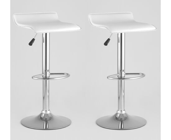 Стул барный hi-tec NEW, белый NP ( набор 2 шт), изображение 5 | Интернет магазин мебели и декора LifeDekor