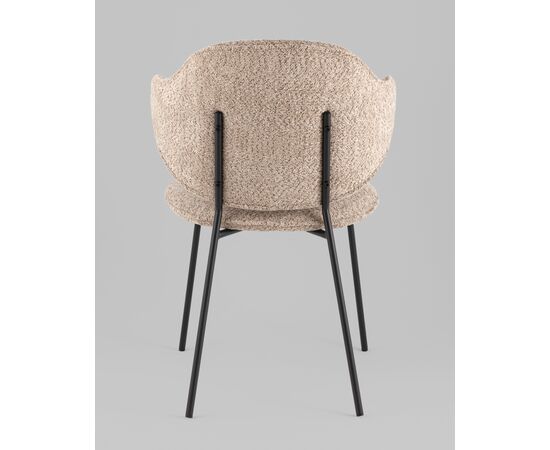 Стул Bellamy букле кофейный, изображение 29 | Интернет магазин мебели и декора LifeDekor