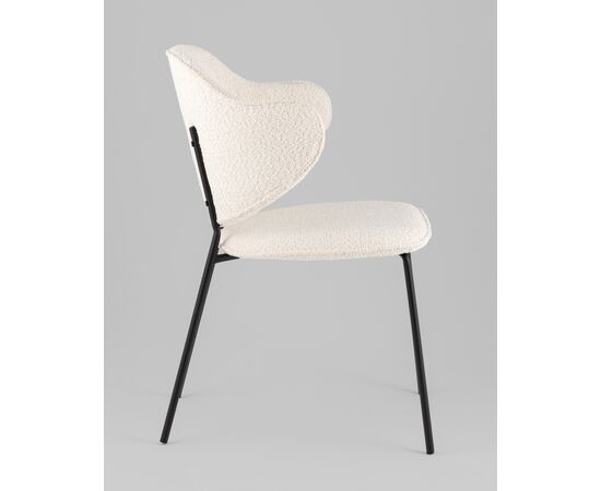 Стул Bellamy букле молочный, изображение 28 | Интернет магазин мебели и декора LifeDekor