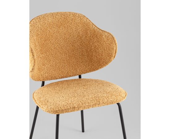 Стул Bellamy букле охра, изображение 34 | Интернет магазин мебели и декора LifeDekor