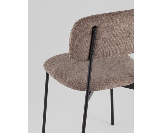 Стул Chao коричневый черные ножки 4 шт., изображение 39 | Интернет магазин мебели и декора LifeDekor