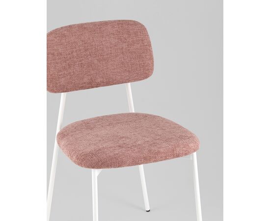 Стул Chao розовый белые ножки 2 шт., изображение 36 | Интернет магазин мебели и декора LifeDekor