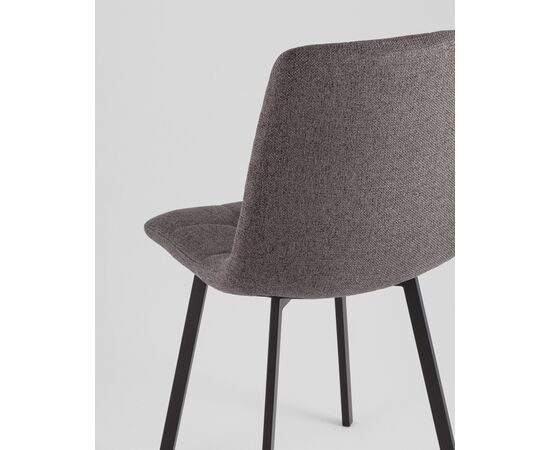 Стул Chilly рогожка Lumos темно-серый, изображение 33 | Интернет магазин мебели и декора LifeDekor