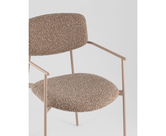 Стул Doe коричневый бежевые ножки, изображение 34 | Интернет магазин мебели и декора LifeDekor