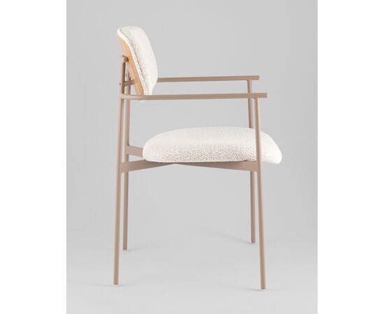 Стул Doe светло-бежевый бежевые ножки, изображение 28 | Интернет магазин мебели и декора LifeDekor