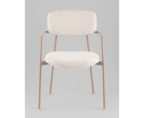 Стул Doe светло-бежевый бежевые ножки, изображение 27 | Интернет магазин мебели и декора LifeDekor