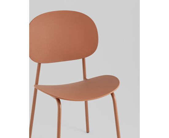 Стул Edie пластик коричневый NP, изображение 34 | Интернет магазин мебели и декора LifeDekor