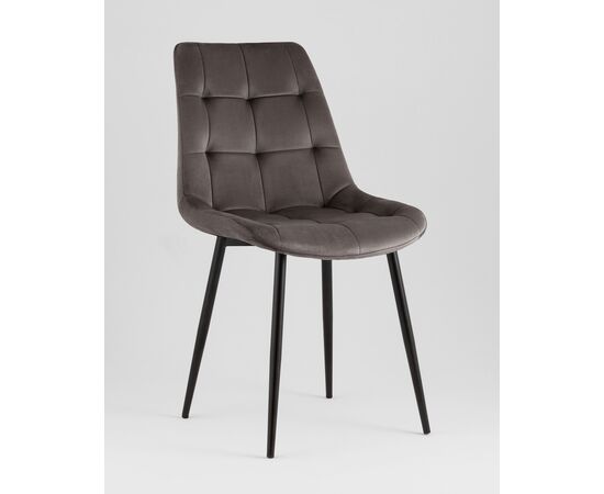 Стул Флекс New велюр антрацитовый, изображение 28 | Интернет магазин мебели и декора LifeDekor
