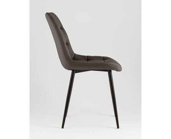 Стул Флекс New велюр антрацитовый, изображение 30 | Интернет магазин мебели и декора LifeDekor