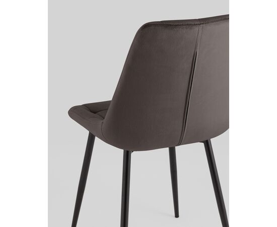Стул Флекс New велюр антрацитовый, изображение 33 | Интернет магазин мебели и декора LifeDekor