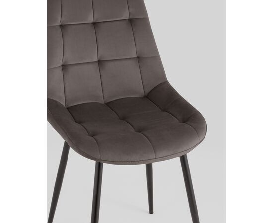 Стул Флекс New велюр антрацитовый, изображение 34 | Интернет магазин мебели и декора LifeDekor