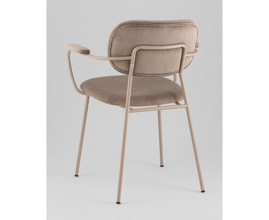 Стул Кэрол коричневый бежевые ножки, изображение 30 | Интернет магазин мебели и декора LifeDekor