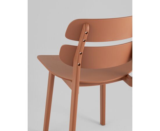 Стул Tony пластик коричневый NP, изображение 32 | Интернет магазин мебели и декора LifeDekor