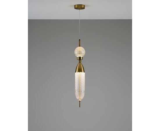 Светильник подвесной светодиодный Moderli V10916-PL Candle, изображение 2 | Интернет магазин мебели и декора LifeDekor