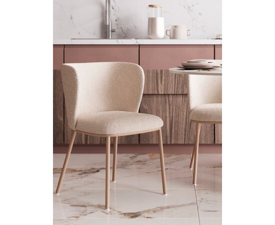 Стул Stag бежевый бежевые ножки, изображение 27 | Интернет магазин мебели и декора LifeDekor