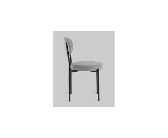 Стул Бриф DD велюр серый 4 шт., изображение 4 | Интернет магазин мебели и декора LifeDekor