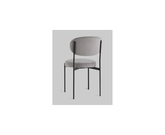 Стул Бриф DD велюр серый 4 шт., изображение 6 | Интернет магазин мебели и декора LifeDekor