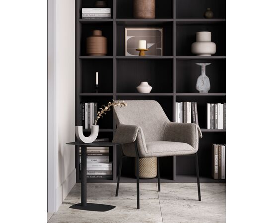 Журнальный столик Eanna S металл черный, изображение 4 | Интернет магазин мебели и декора LifeDekor