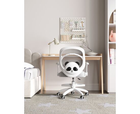 Кресло TopChairs Panda серый, изображение 3 | Интернет магазин мебели и декора LifeDekor