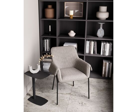 Журнальный столик Eanna S металл черный, изображение 3 | Интернет магазин мебели и декора LifeDekor