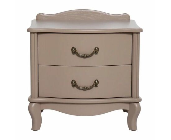 Тумбочка прикроватная "Джульетта" 2 ящ. (Мокко) Вис | Интернет магазин мебели и декора LifeDekor