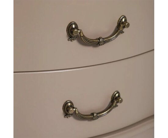 Тумбочка прикроватная "Джульетта" 2 ящ. (Мокко) Вис, изображение 2 | Интернет магазин мебели и декора LifeDekor