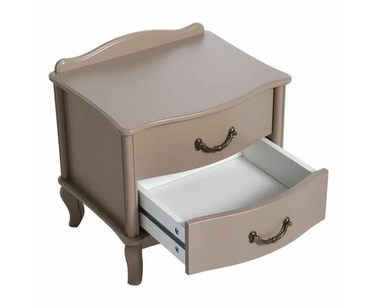 Тумбочка прикроватная "Джульетта" 2 ящ. (Мокко) Вис, изображение 3 | Интернет магазин мебели и декора LifeDekor