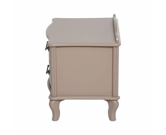 Тумбочка прикроватная "Джульетта" 2 ящ. (Мокко) Вис, изображение 5 | Интернет магазин мебели и декора LifeDekor