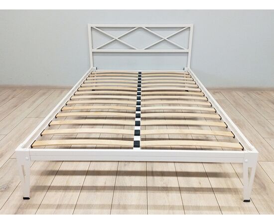 Кровать КМД 37 ТЕЯ 160 белый, изображение 3 | Интернет магазин мебели и декора LifeDekor