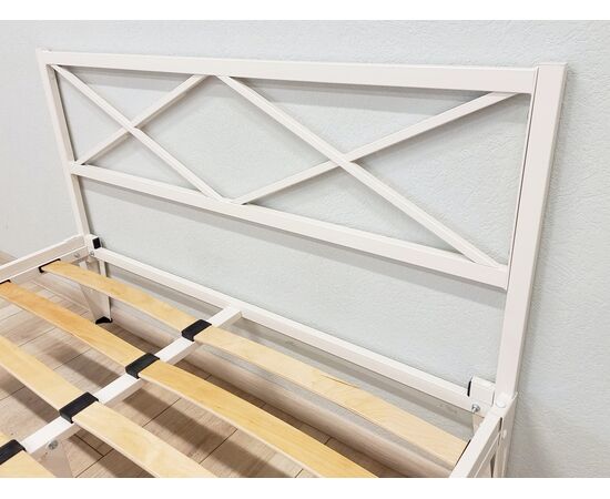 Кровать КМД 37 ТЕЯ 160 белый, изображение 6 | Интернет магазин мебели и декора LifeDekor