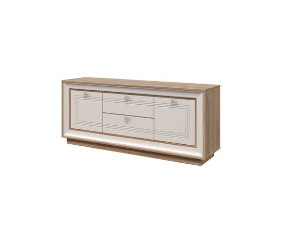 Тумба «Прато» 154, вяз/газания матовый, изображение 2 | Интернет магазин мебели и декора LifeDekor