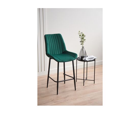 Барный стул Седа зеленый (zd 667) / черный, изображение 2 | Интернет магазин мебели и декора LifeDekor