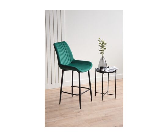 Барный стул Седа зеленый (zd 667) / черный, изображение 3 | Интернет магазин мебели и декора LifeDekor