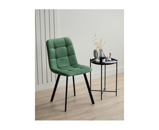 Стул на металлокаркасе Чилли фисташковый / черный, изображение 2 | Интернет магазин мебели и декора LifeDekor