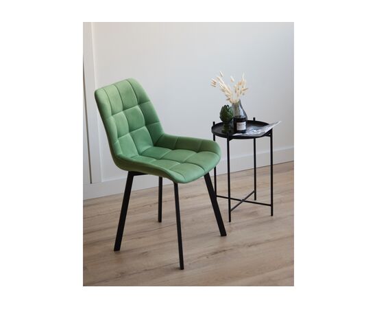 Стул на металлокаркасе Челси П фисташковый (zd 651) / черный np, изображение 3 | Интернет магазин мебели и декора LifeDekor