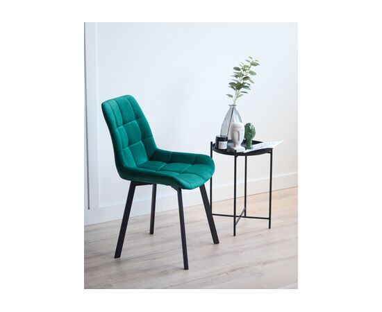 Стул на металлокаркасе Челси П зеленый (zd 667) / черный np, изображение 3 | Интернет магазин мебели и декора LifeDekor