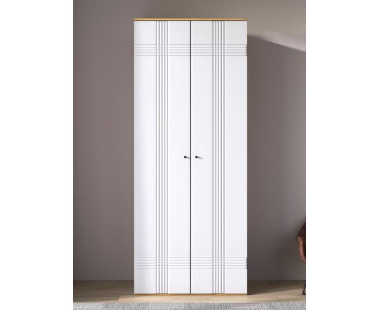 Шкаф Вега Саксония 90, белый матовый, изображение 7 | Интернет магазин мебели и декора LifeDekor