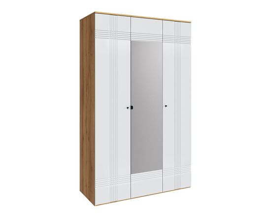 Шкаф Вега Саксония 135, белый матовый, изображение 3 | Интернет магазин мебели и декора LifeDekor