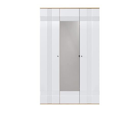 Шкаф Вега Саксония 135, белый матовый, изображение 2 | Интернет магазин мебели и декора LifeDekor