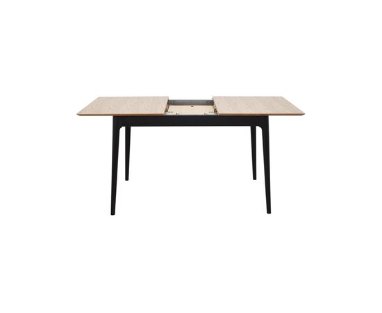 Стол разжвижной Плей 140(180)*80*74 Дуб светлый/Черн., изображение 7 | Интернет магазин мебели и декора LifeDekor