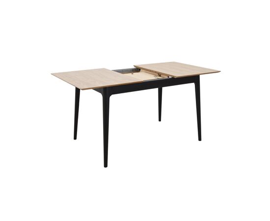 Стол разжвижной Плей 140(180)*80*74 Дуб светлый/Черн., изображение 5 | Интернет магазин мебели и декора LifeDekor