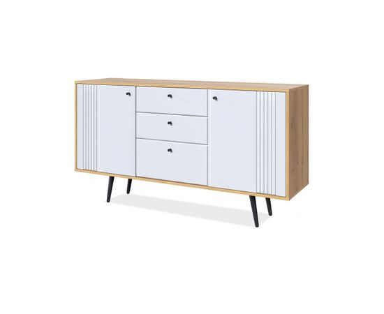 Комод Вега Саксония 150, белый матовый | Интернет магазин мебели и декора LifeDekor