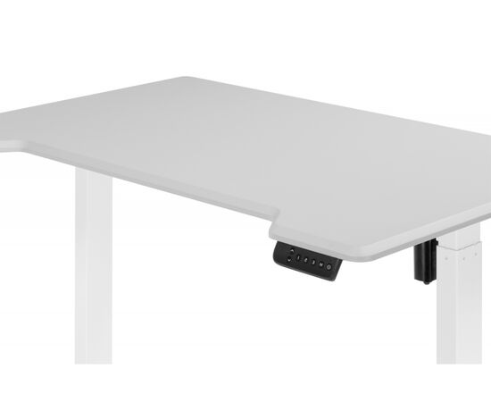 Компьютерный стол Маркос 120х75 тауп / белый, изображение 6 | Интернет магазин мебели и декора LifeDekor