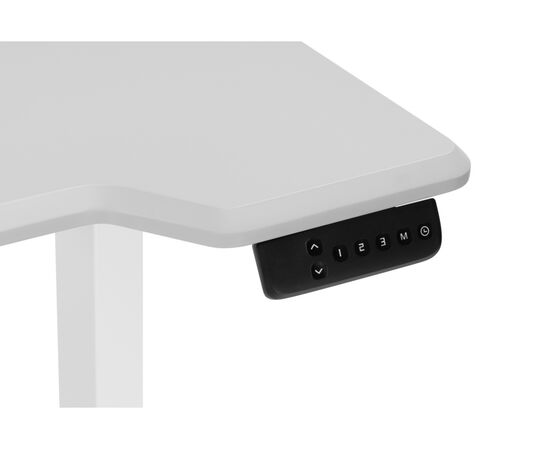 Компьютерный стол Маркос 120х75 тауп / белый, изображение 7 | Интернет магазин мебели и декора LifeDekor