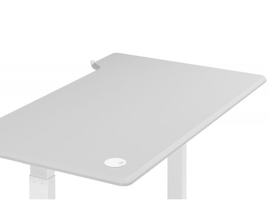 Компьютерный стол Маркос 120х75 тауп / белый, изображение 9 | Интернет магазин мебели и декора LifeDekor