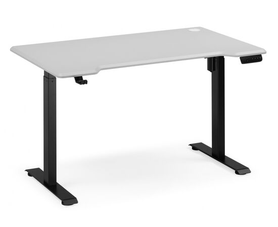 Компьютерный стол Маркос 120х75 тауп / черный | Интернет магазин мебели и декора LifeDekor