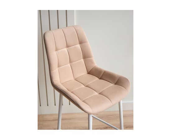 Барный стул Челси бежевый (zd 210) / белый, изображение 7 | Интернет магазин мебели и декора LifeDekor