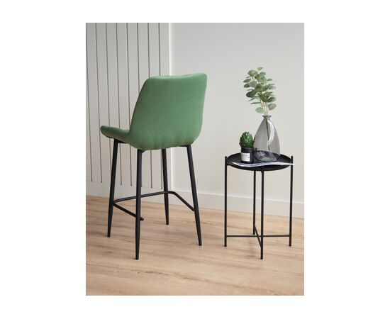 Барный стул Челси фисташковый (zd 651) / черный, изображение 9 | Интернет магазин мебели и декора LifeDekor