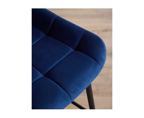 Барный стул Челси синий (zd 798) / черный, изображение 8 | Интернет магазин мебели и декора LifeDekor